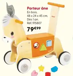 La Grande Récré Porteur âne offre