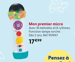 La Grande Récré Mon premier micro offre