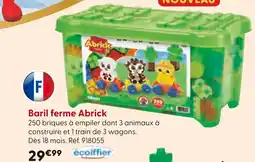 La Grande Récré ECOIFFIER Baril ferme offre