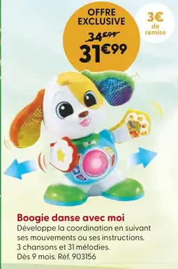 La Grande Récré Boogie danse avec moi offre