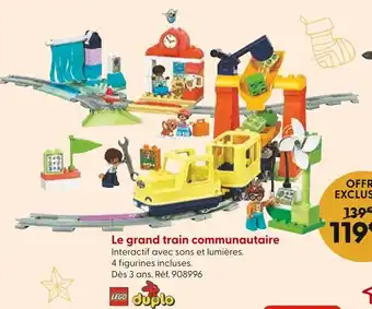La Grande Récré Le grand train communautaire offre