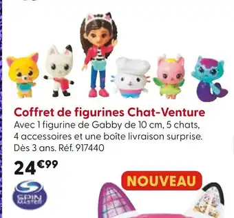La Grande Récré Coffret de figurines Chat-Venture offre