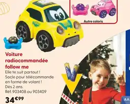 La Grande Récré Voiture radiocommandée follow me offre
