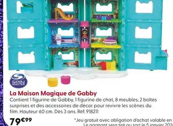 La Grande Récré La Maison Magique de Gabby offre