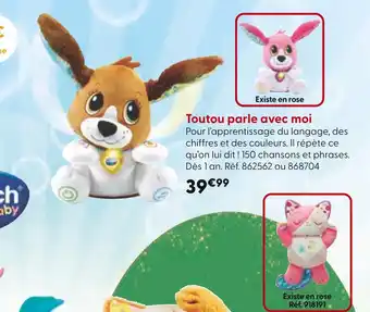 La Grande Récré VTECH Toutou parle avec moi offre