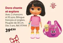 La Grande Récré Dora chante et explore offre