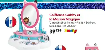 La Grande Récré SMOBY Coiffeuse Gabby et la Maison Magique offre