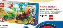 La Grande Récré LEGO Course-poursuite entre Spin et Electro offre
