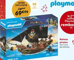La Grande Récré Playmobil Bateau pirates offre