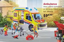 La Grande Récré Ambulance offre
