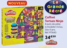 La Grande Récré Play-Doh Coffret Tortues Ninja offre