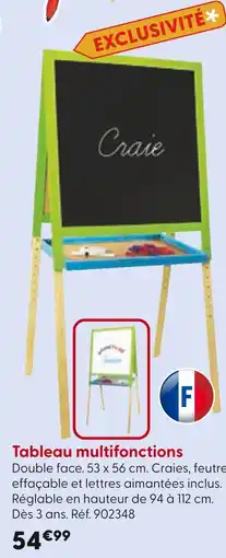 La Grande Récré Tableau multifonctions offre