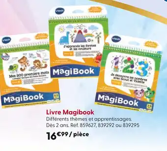 La Grande Récré Vtech Livre Magibook offre