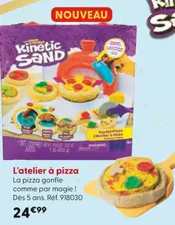 La Grande Récré KINETIC SAND L'atelier à pizza offre