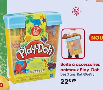 La Grande Récré PLAY-DOH Boîte à accessoires animaux offre
