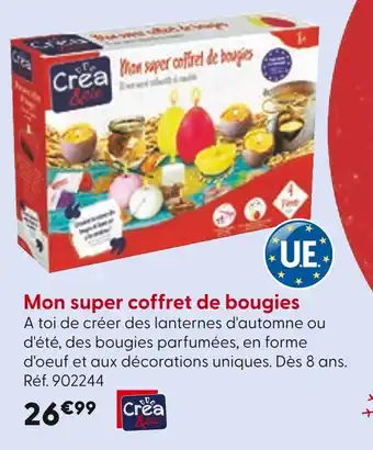 La Grande Récré Mon super coffret de bougies offre