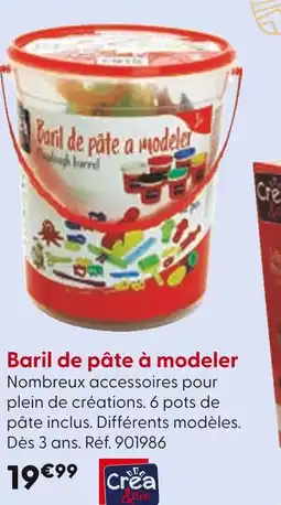 La Grande Récré Baril de pâte à modeler offre