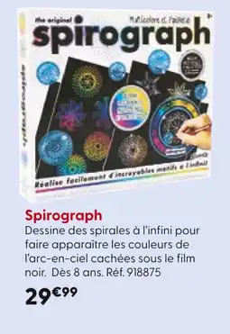 La Grande Récré Spirograph offre