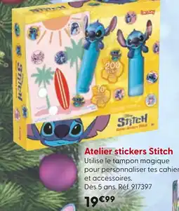La Grande Récré Atelier stickers Stitch offre