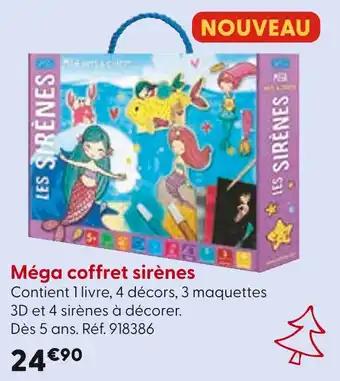 La Grande Récré Méga coffret sirènes offre