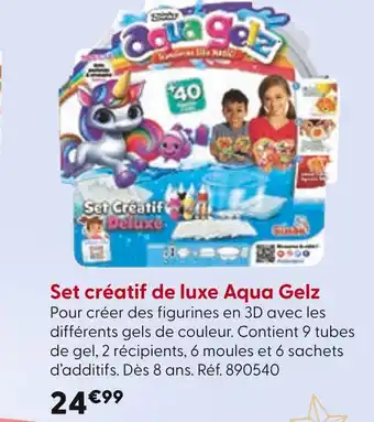 La Grande Récré Set créatif de luxe aqua gelz offre
