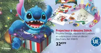 La Grande Récré STITCH Projecteur à dessins offre