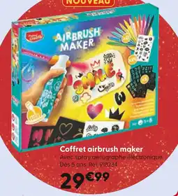 La Grande Récré Maped Creativ Airbrush Maker offre