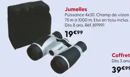 La Grande Récré Jumelles offre