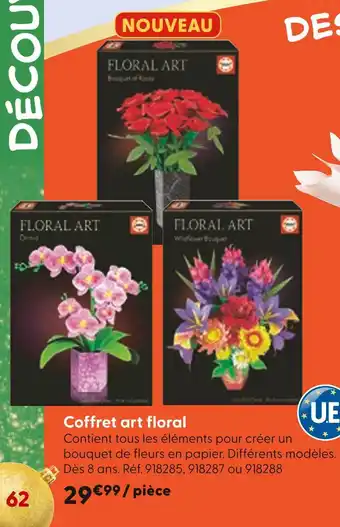 La Grande Récré Coffret art floral offre