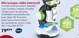 La Grande Récré VTECH Microscope vidéo interactif offre