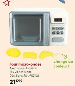 La Grande Récré Four micro-ondes offre