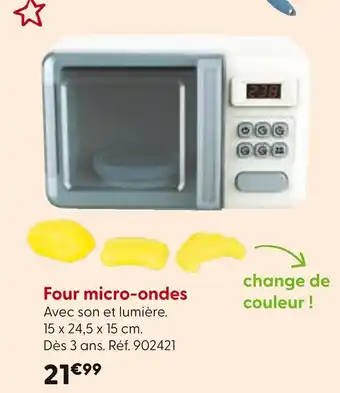 La Grande Récré Four micro-ondes offre