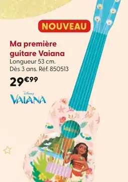 La Grande Récré Disney Ma première guitare Vaiana offre