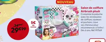 La Grande Récré Salon de coiffure airbrush plush offre