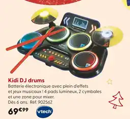 La Grande Récré VTECH Kidi DJ drums offre
