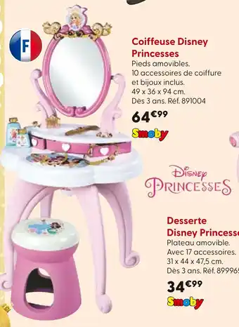 La Grande Récré SMOBY Coiffeuse Disney Princesses offre