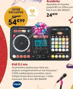 La Grande Récré Vtech Kidi DJ mix offre