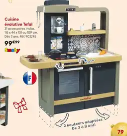 La Grande Récré SMOBY Cuisine évolutive Tefal offre