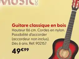 La Grande Récré Guitare classique en bois offre