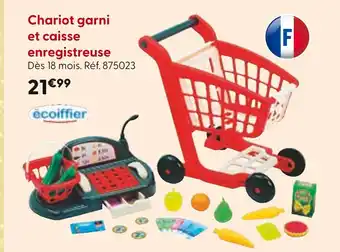 La Grande Récré Ecoiffier Chariot garni et caisse enregistreuse offre