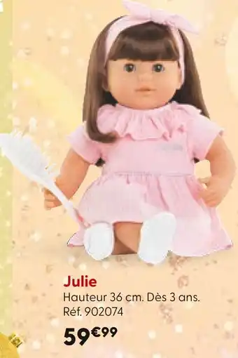 La Grande Récré Julie offre