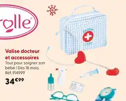 La Grande Récré COROLLE Valise docteur et accessoires offre