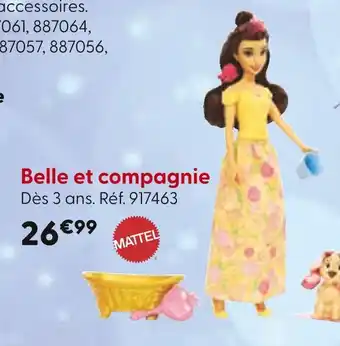La Grande Récré Belle et compagnie offre