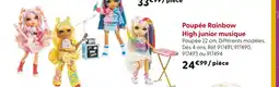 La Grande Récré Poupée junior Rainbow High junior musique offre