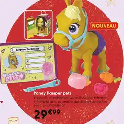 La Grande Récré PAMPER PETZ Poney offre