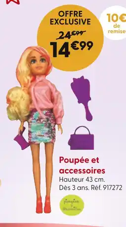 La Grande Récré Poupée et accessoires offre
