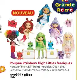 La Grande Récré Poupée Rainbow High Littles féeriques offre