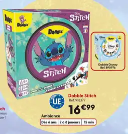 La Grande Récré Dobble stitch offre