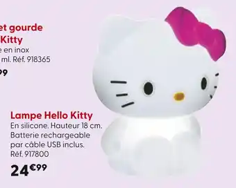La Grande Récré HELLO KITTY Lampe offre