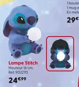 La Grande Récré Stitch Lampe Stitch offre